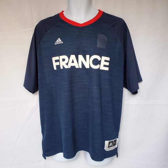 adidas Other - Adidas France FFBB Shirt/Jersey Size Xl